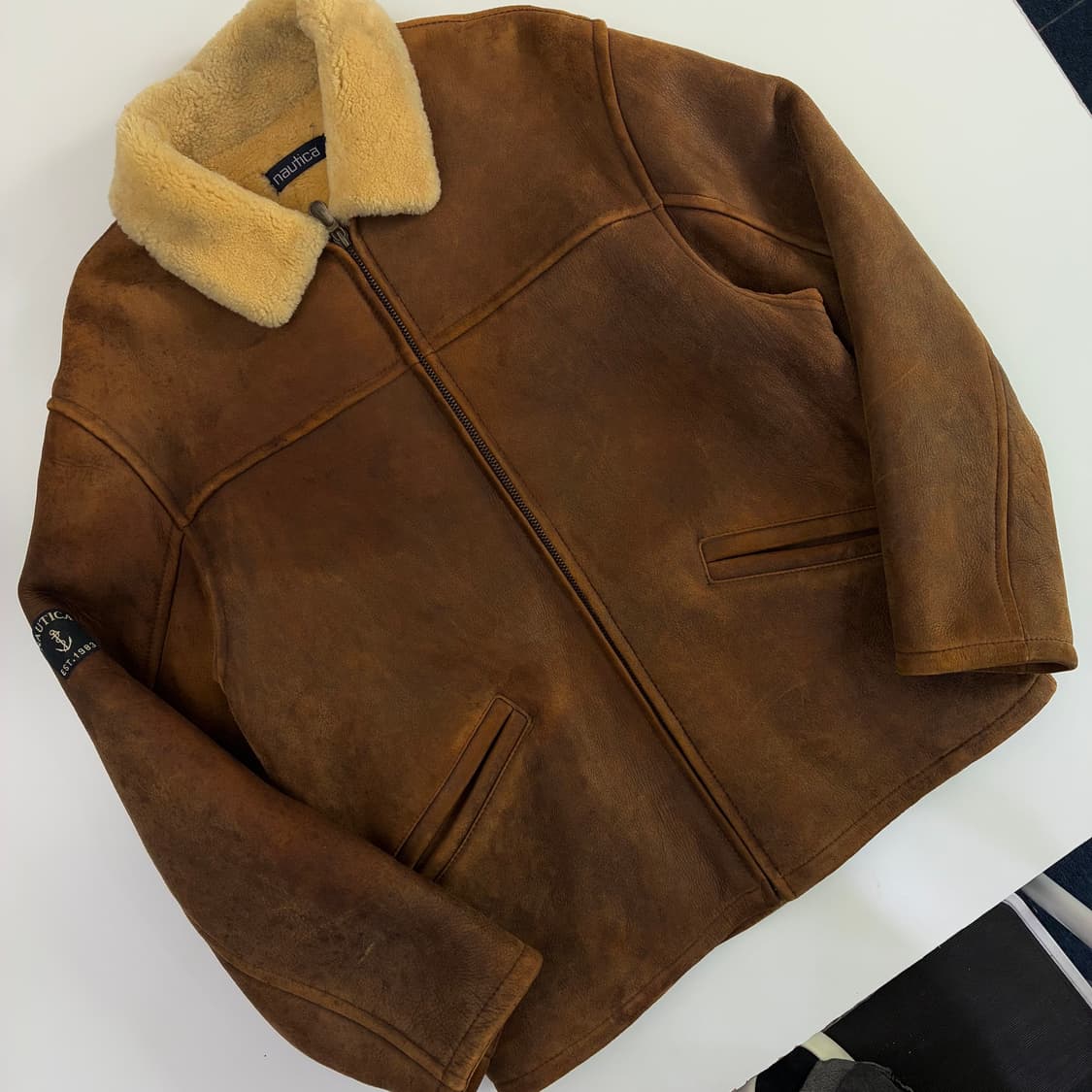 Nautica 노티카 램스 무통 무스탕 상품이미지2