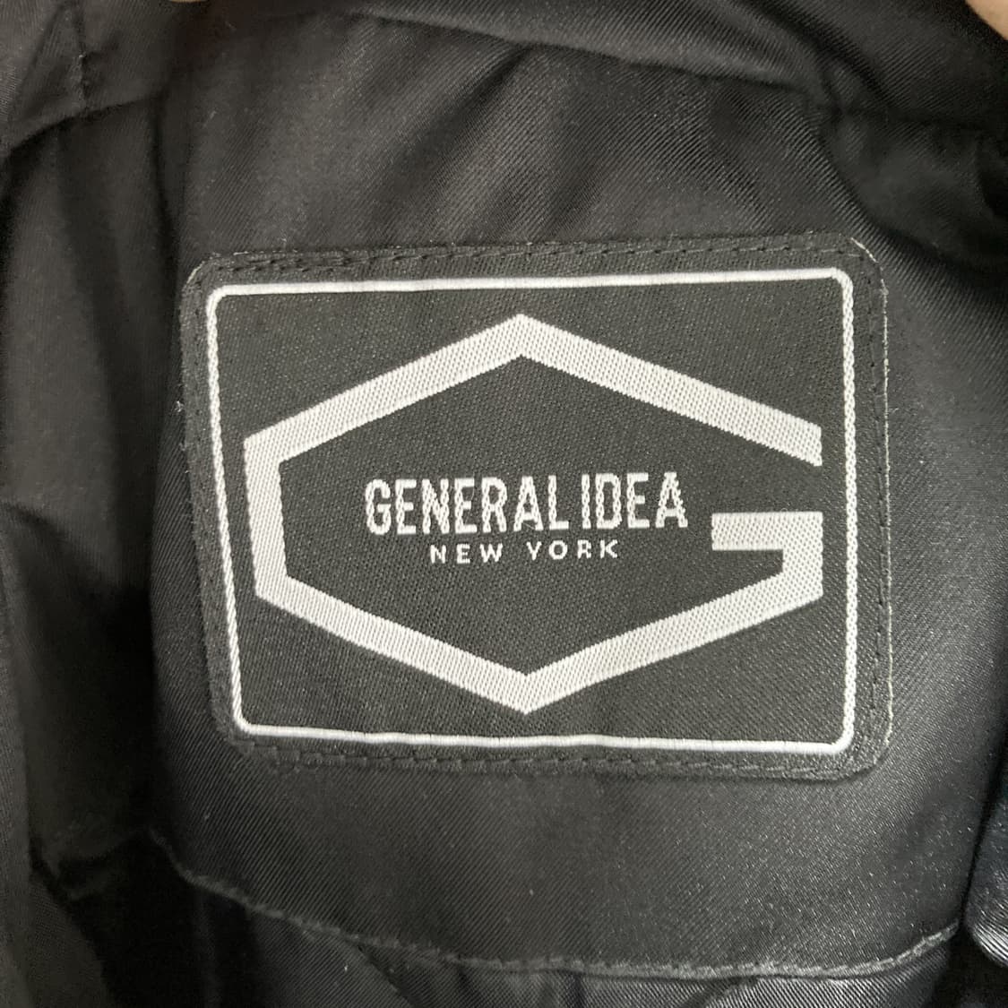 제너럴아이디어 여성후드간절기코트 블랙 L  상품이미지4