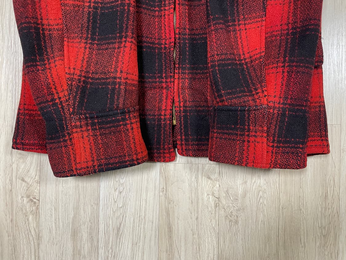 95) 40's 스포츠클래드 체크 울 매키노자켓(RRL&LVC&폴로) 상품이미지9