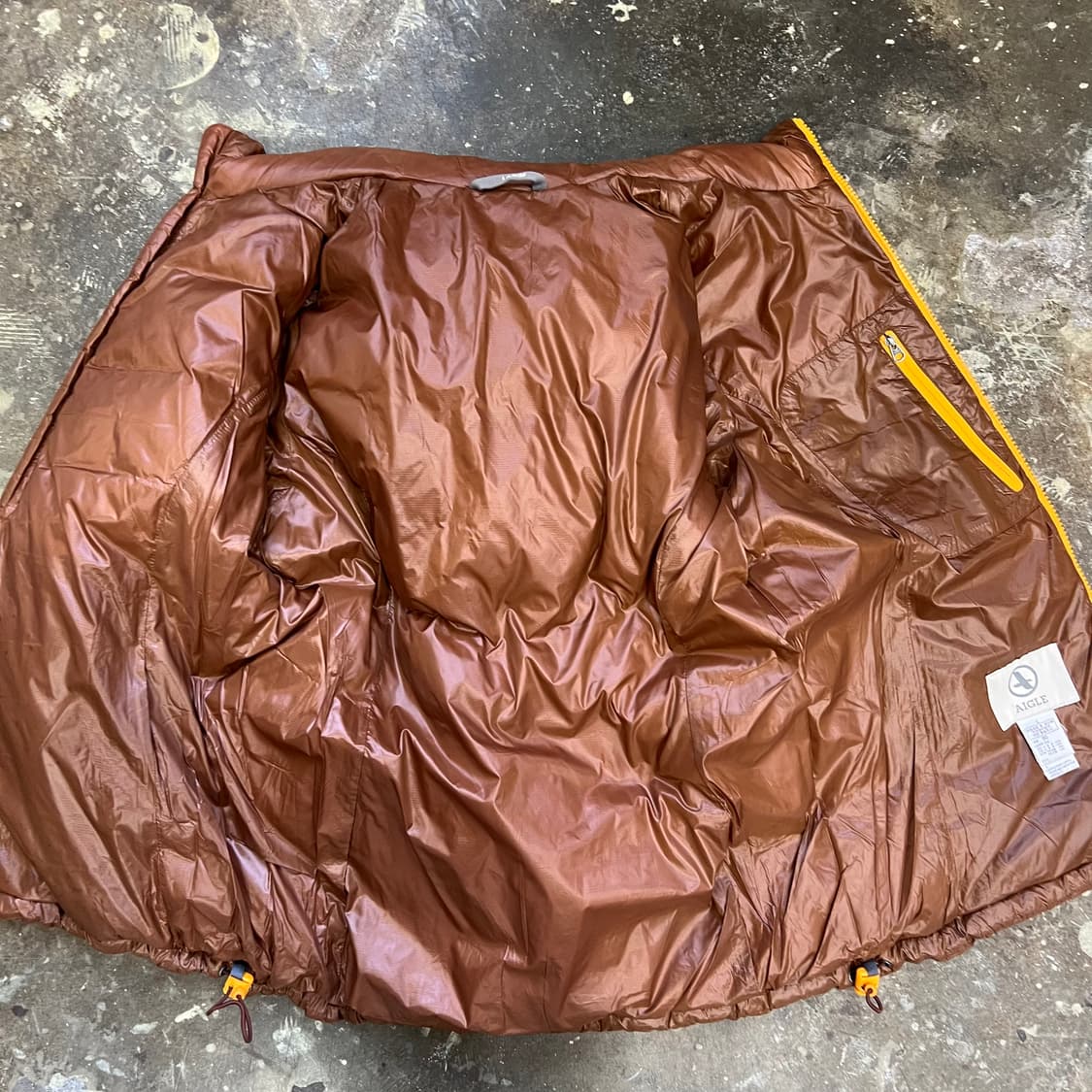 L) 에이글 덕다운 경량 패딩점퍼 오리털 패딩점퍼 상품이미지5