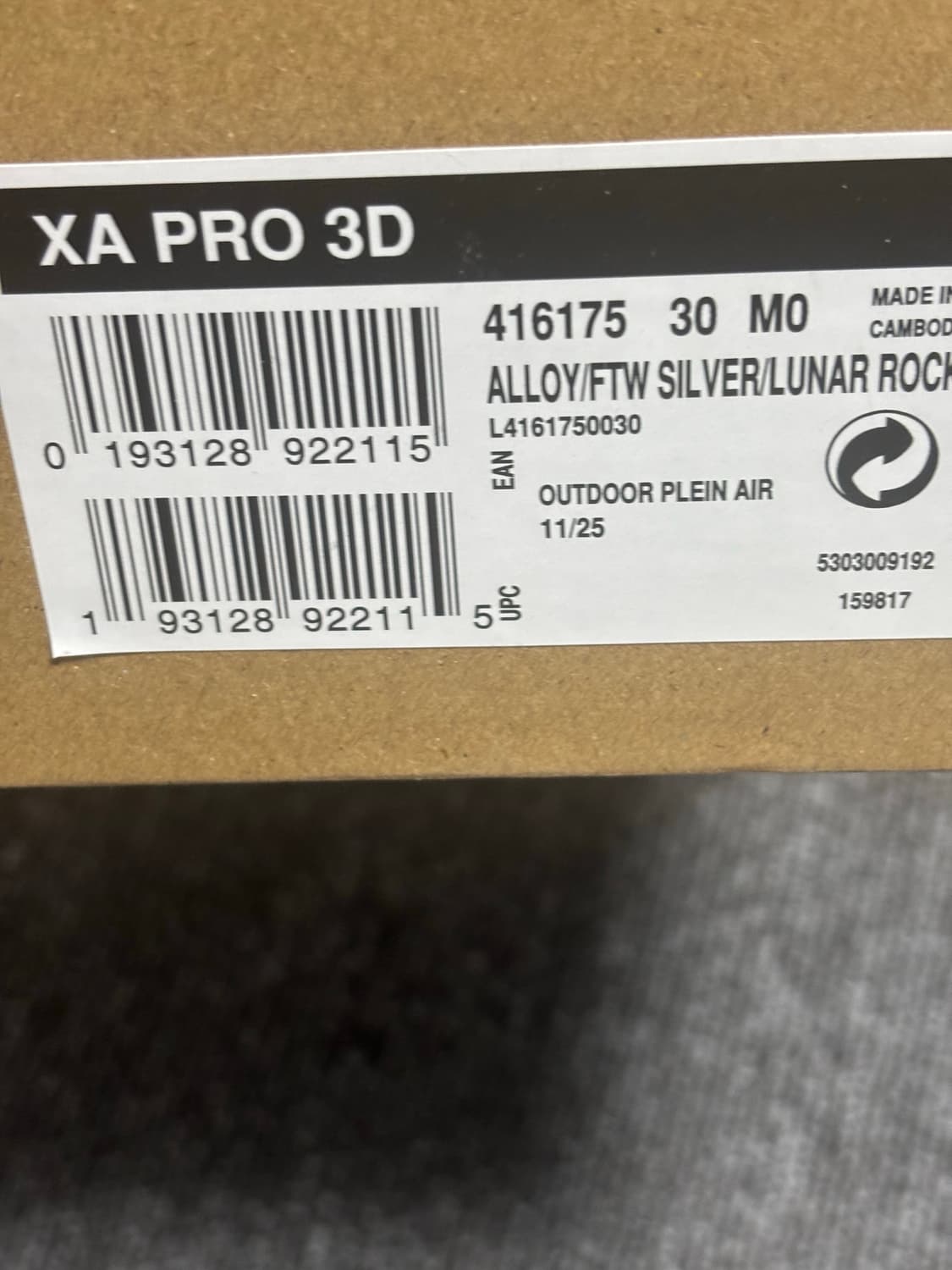 Salomon XA PRO 3D (270) 상품이미지3