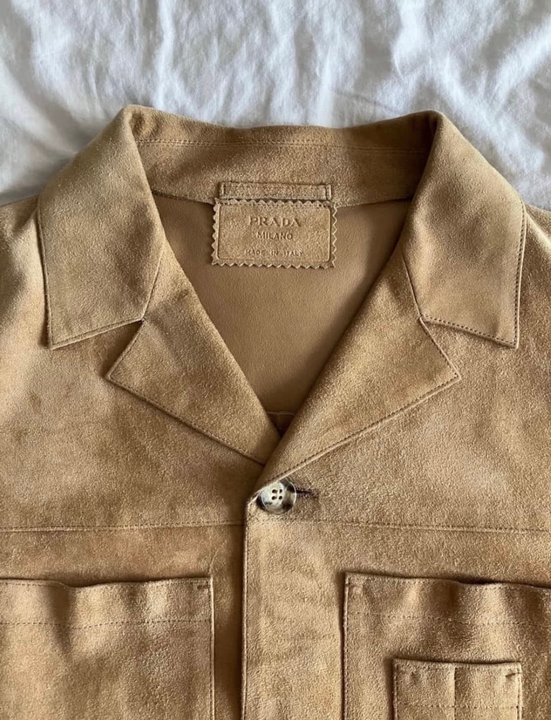 (오늘만 이가격) 프라다 스웨이드 자켓 상품이미지2