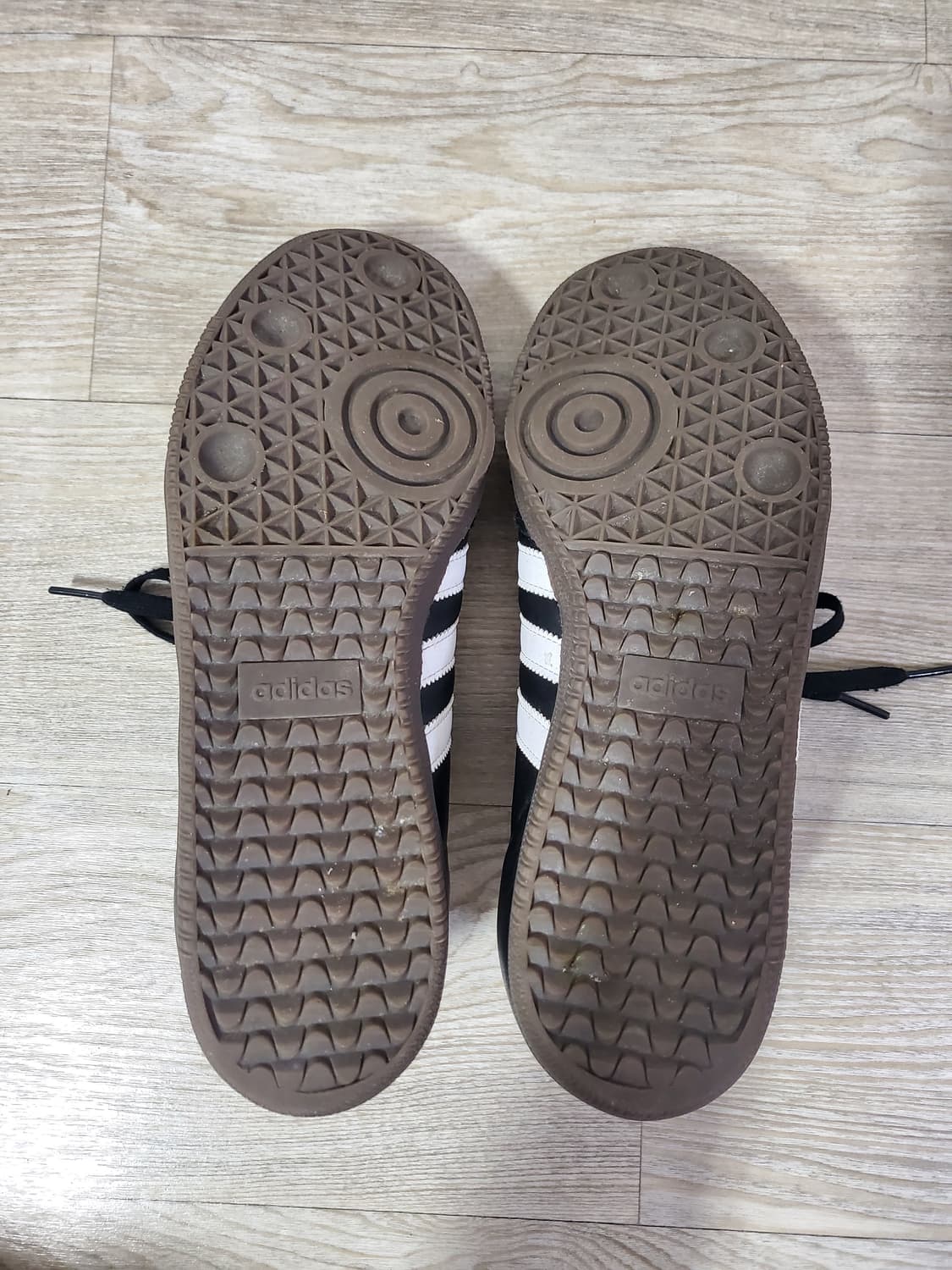 [280] 아디다스 삼바 OG 블랙 화이트 검 상품이미지4