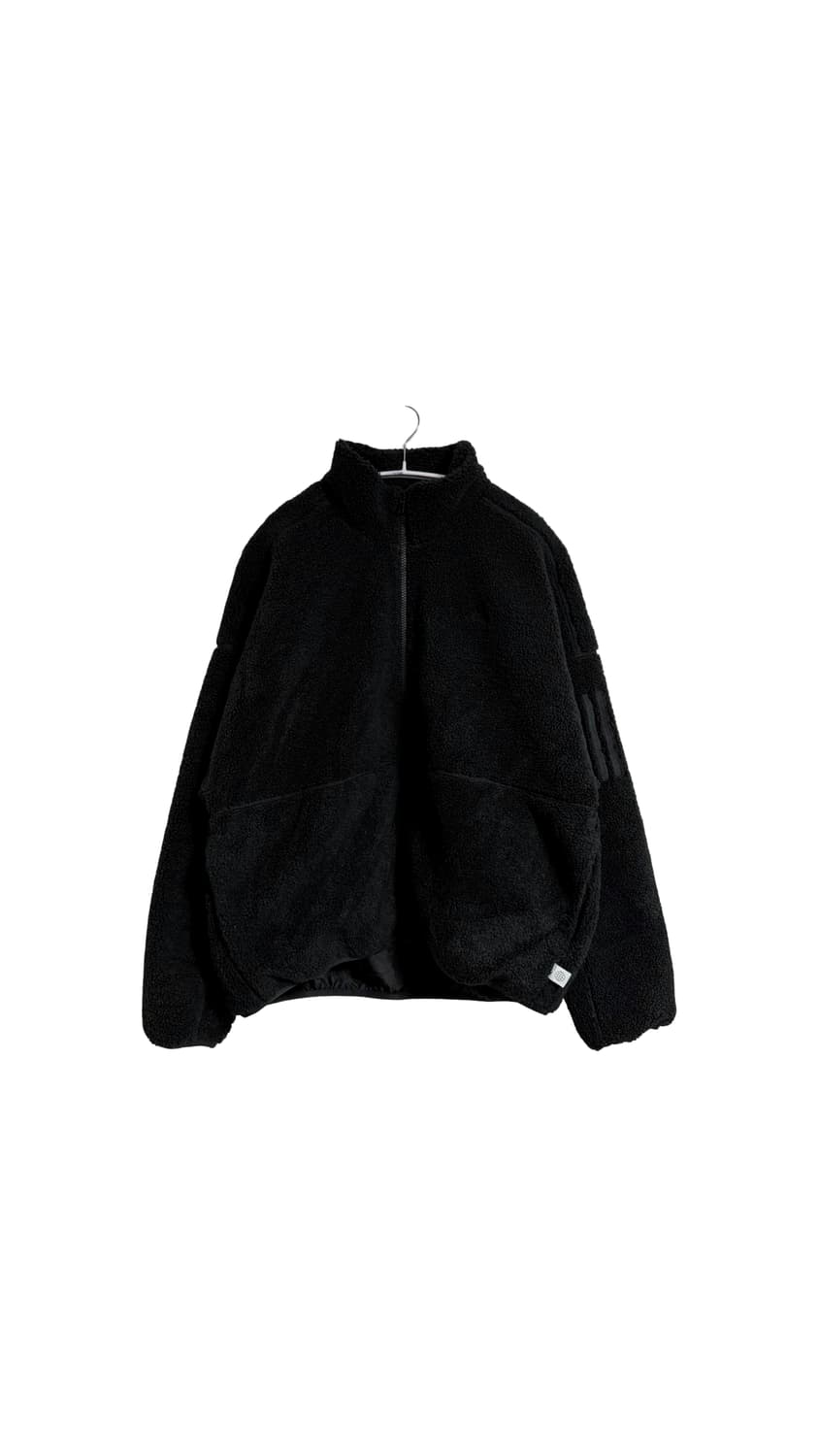 아디다스 블랙 시어링 자켓 상품이미지1