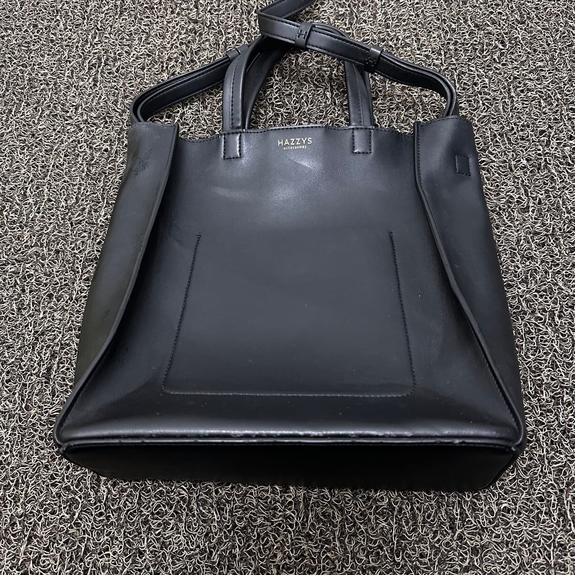 HAZZYS 헤지스 크로스백 토트백 가방 블랙 상품이미지2
