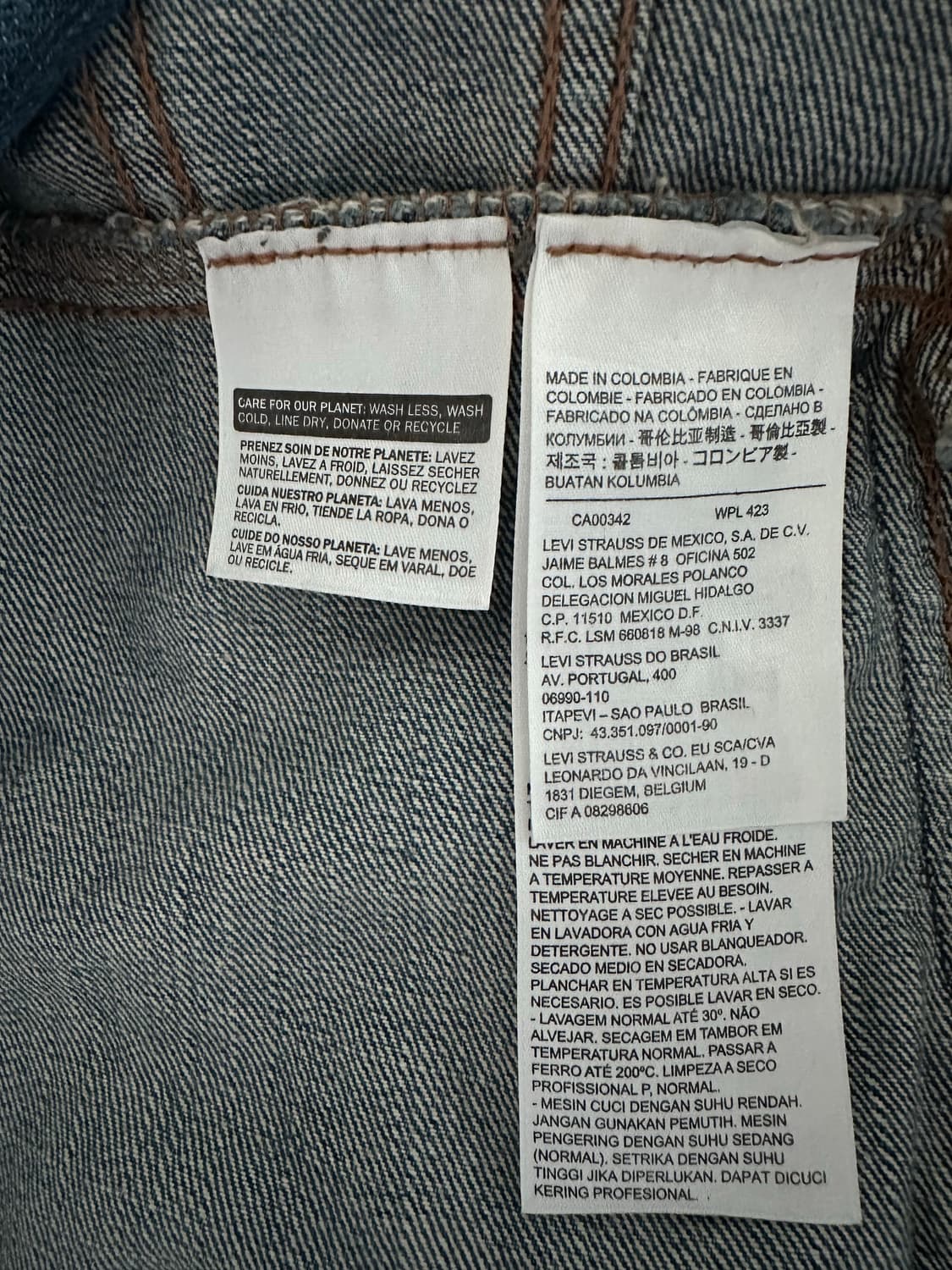 리바이스 데님 트러커 자켓 데님자켓 상품이미지5