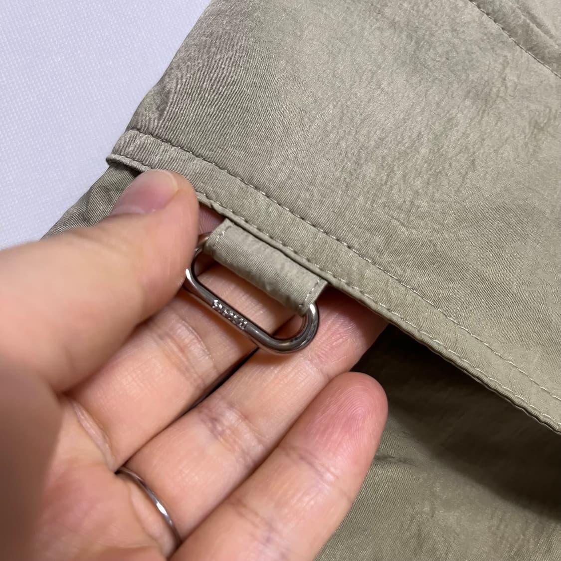 시스템 한섬 바스락 벨트 카고 반바지 67-98 상품이미지6