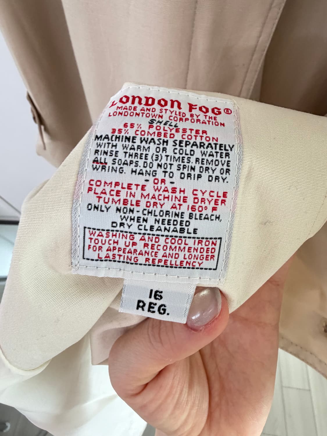 런던포그 트렌치코트 상품이미지7