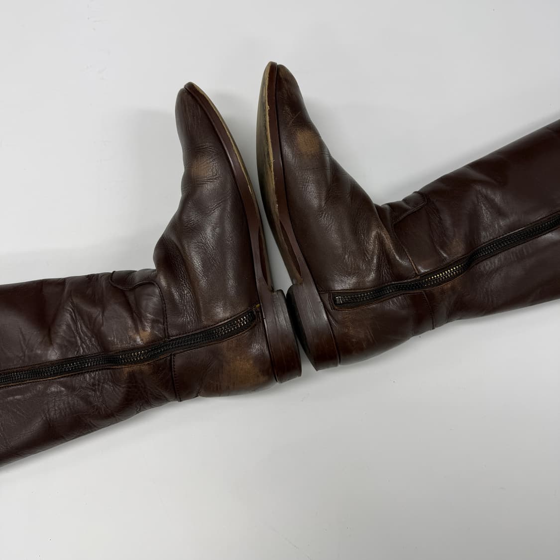 Margaret Howell side zip long boots 상품이미지7