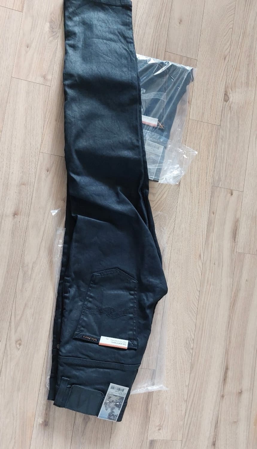 누디진 씬핀 백투블랙 W29 L30  상품이미지2