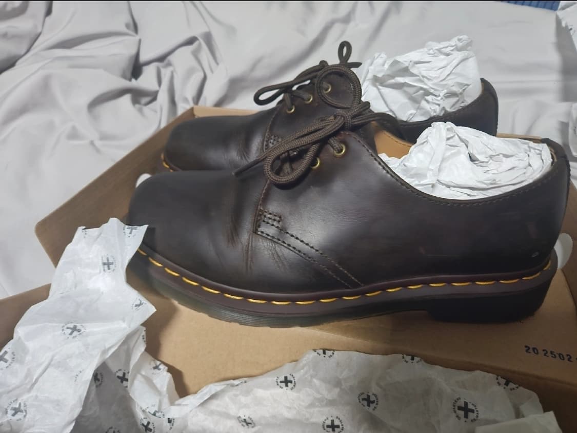[uk8 270] 닥터마틴 1461 3홀 빈티지브라운 상품이미지2