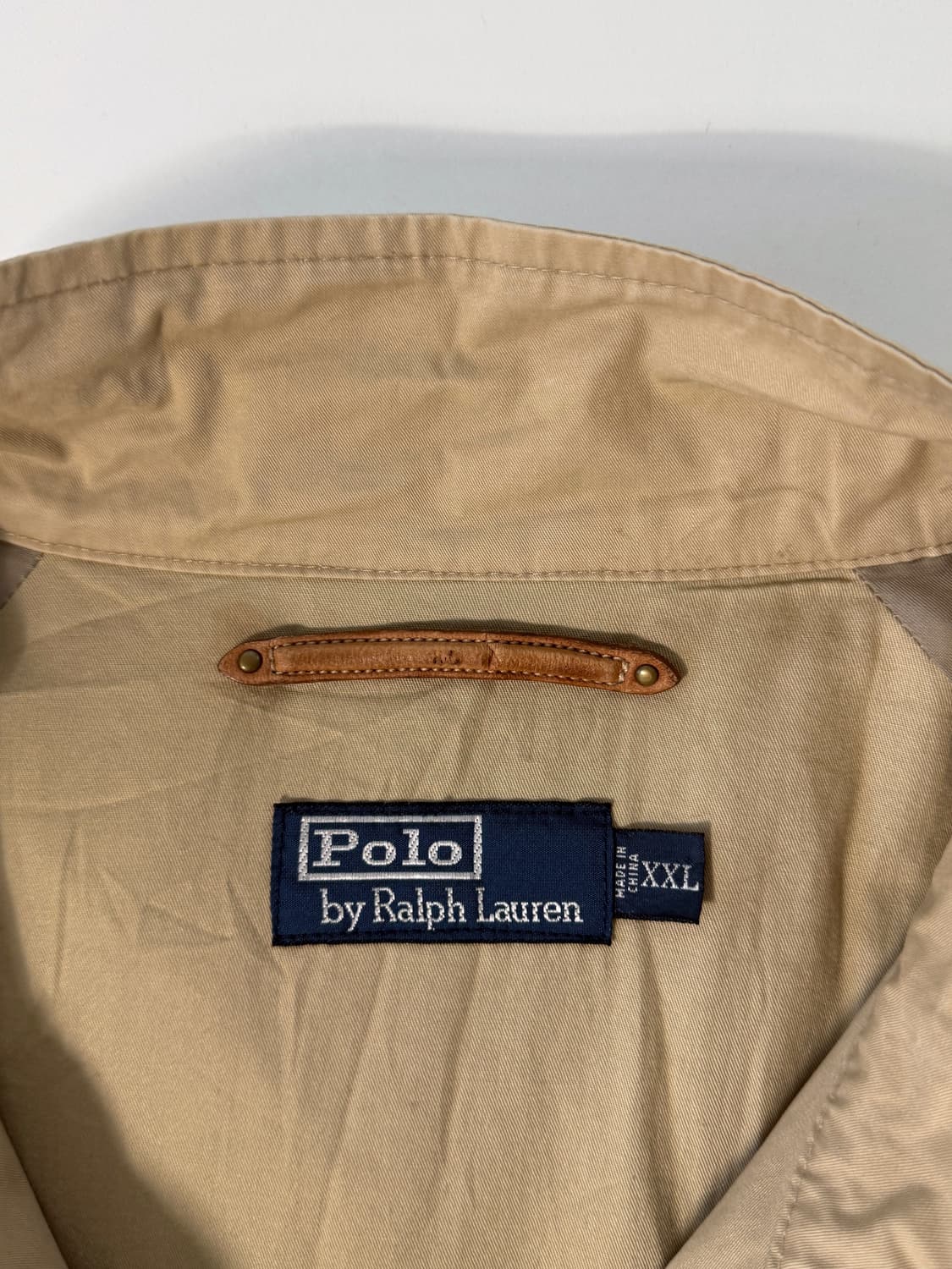 폴로 랄프로렌 오버핏 코튼 바라쿠타 베이지 헤링턴 자켓 상품이미지9