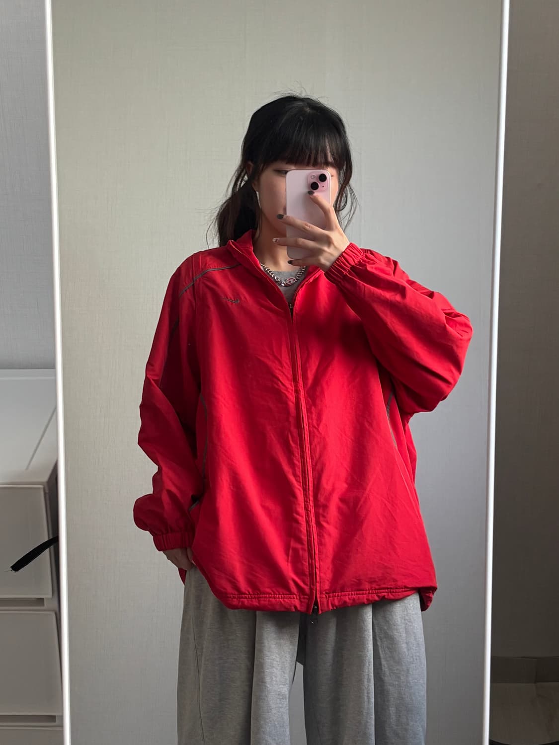 나이키 헤리티지 바람막이 L 상품이미지1