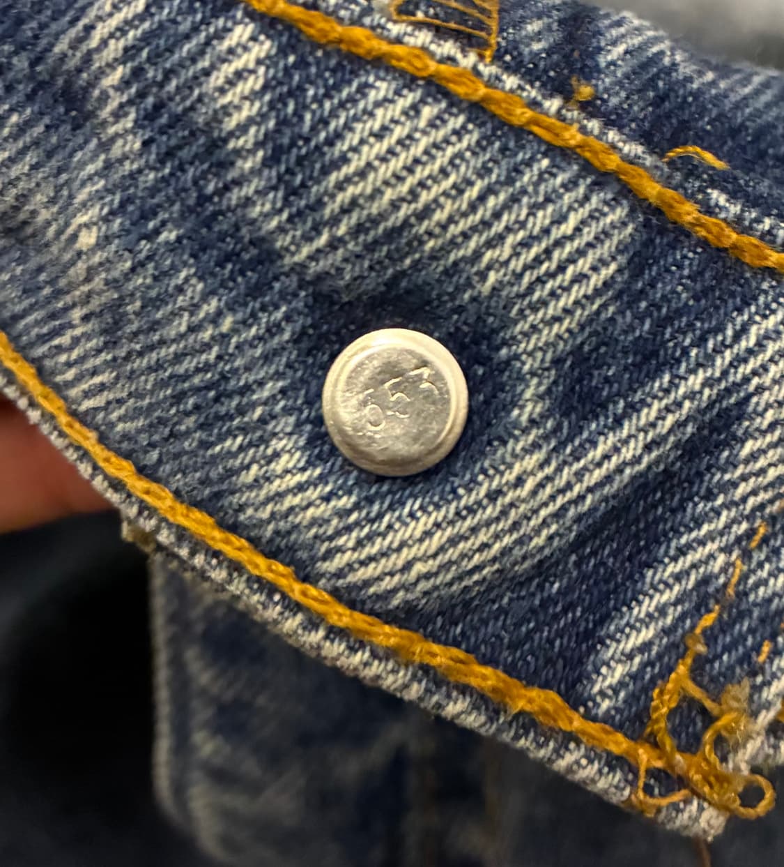 (32~33)90s USA 빈티지 리바이스 560 중청 데님 테이퍼드 상품이미지9