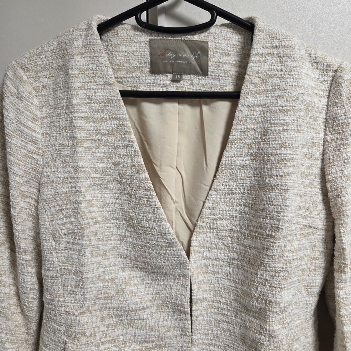 United Arrows 트위드 자켓 38size S-M 상품이미지2