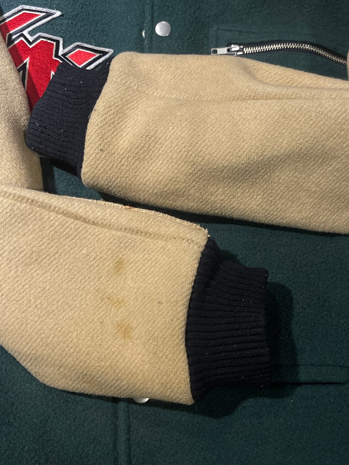 빈티지 울 바시티 자켓 상품이미지7