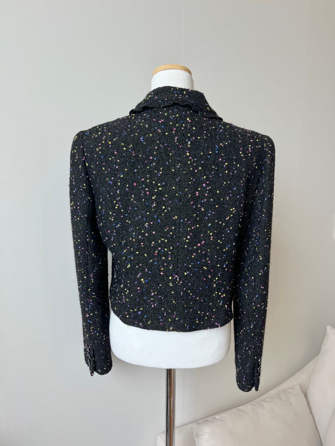 Hardy Amies frill tweed jacket 상품이미지2