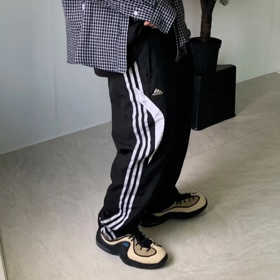 [M] adidas 아디다스 rec 폴리 밴딩 팬츠 상품이미지6