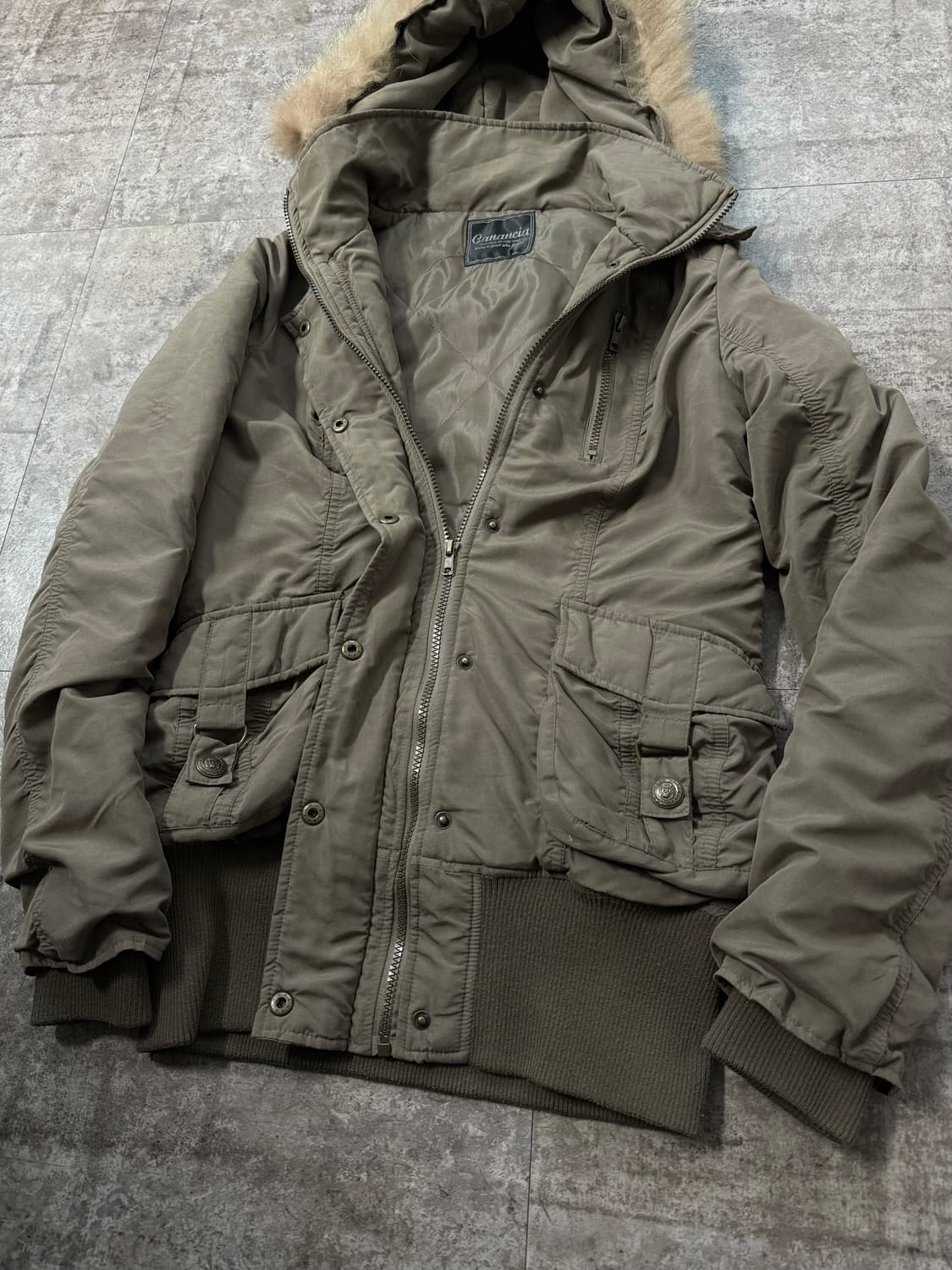 와이투케이 하이 넥 퍼 후디드 파카 상품이미지3