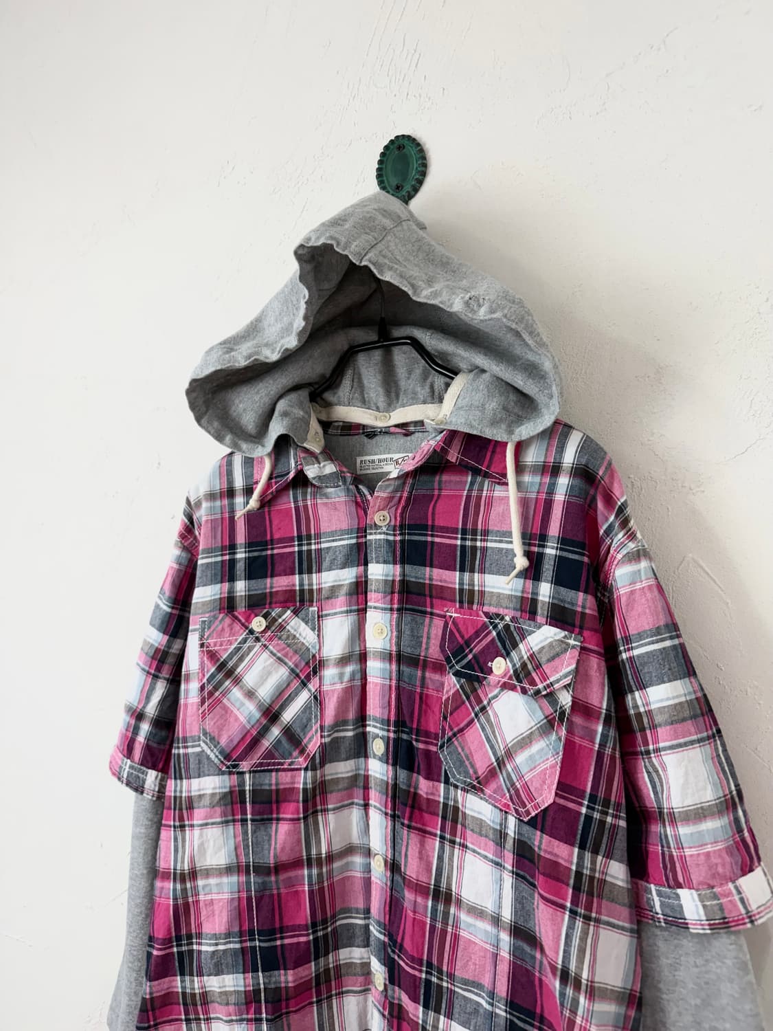 RUSH/HOUR 레이어드 셔츠 상품이미지2