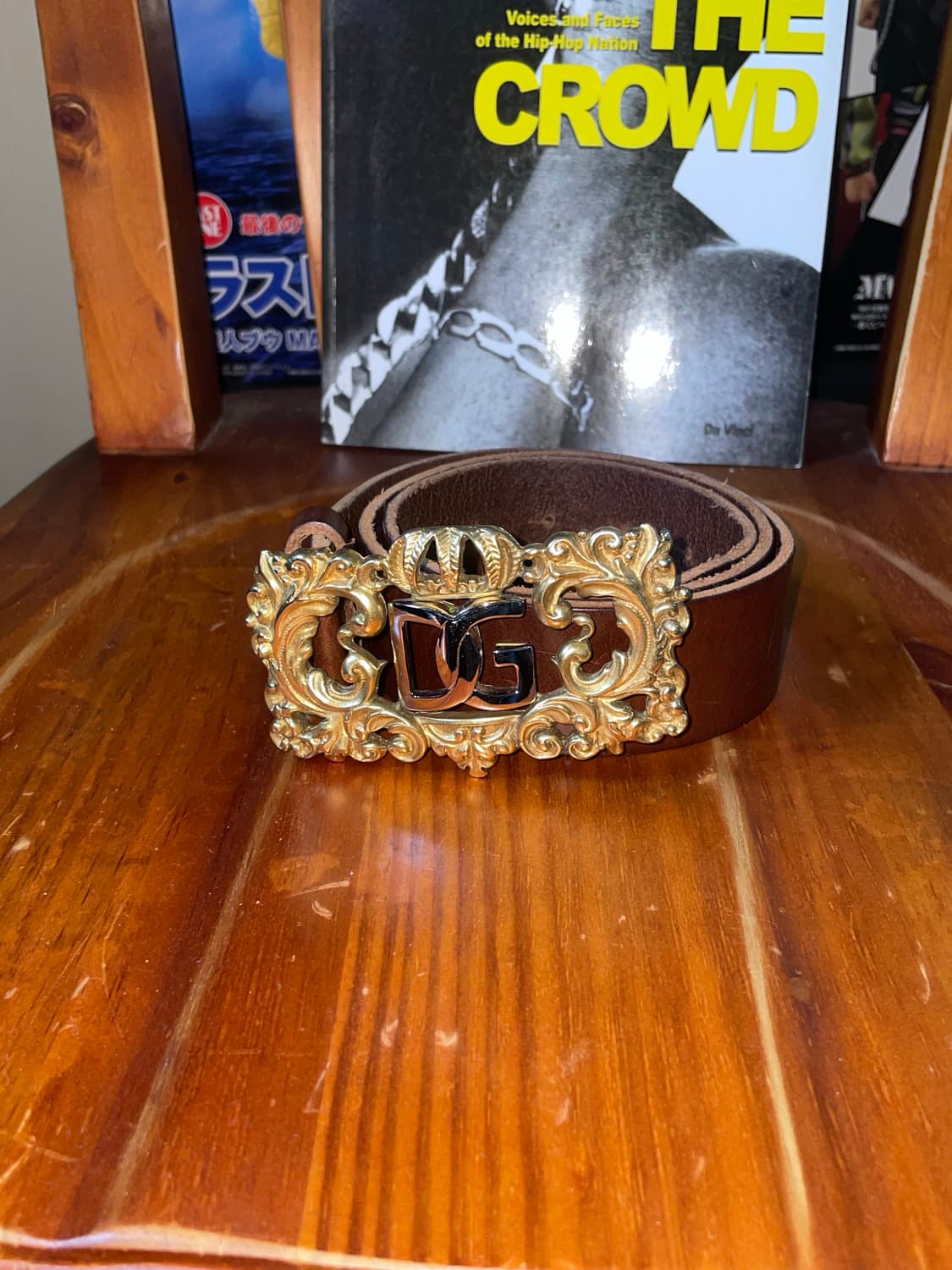 00‘s 돌체앤가바나 프레임 콤비 벨트 상품이미지2