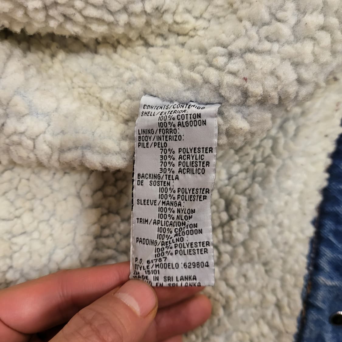 90s 랭글러 히어로 데님 자켓 (M) 상품이미지8