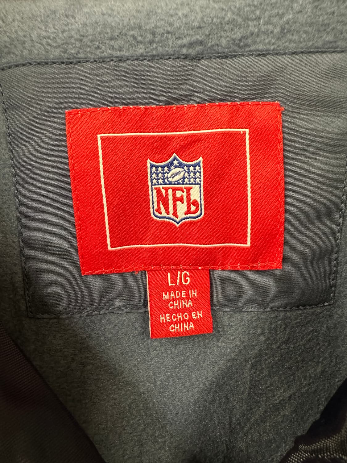 NFL) 시애틀 시호크스 바람막이 집업 자켓 L 상품이미지4