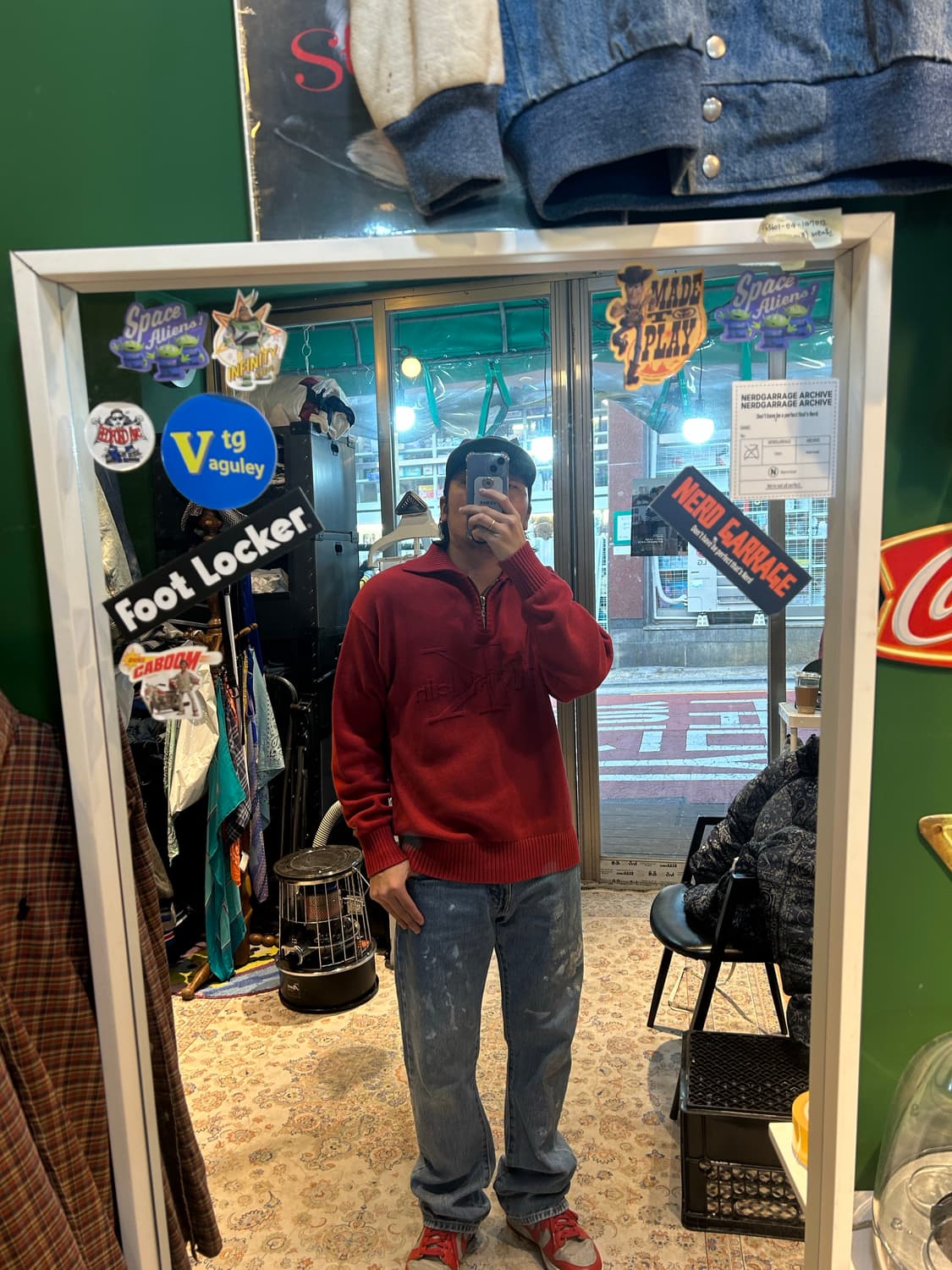 캘빈클라인 하프집업니트 상품이미지5