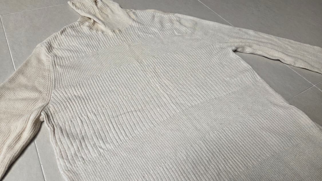 타임 옴므 알파카  터틀넥 니트  상품이미지4