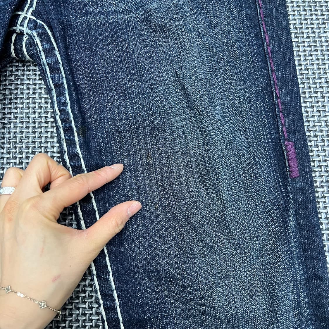 트루릴리전 스텔라수퍼티 데님팬츠 상품이미지3