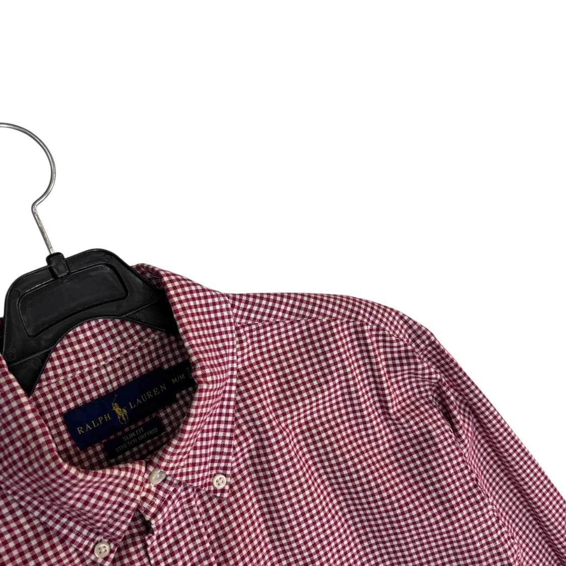 폴로 랄프로렌 옥스퍼드 깅엄 체크 셔츠 상품이미지3