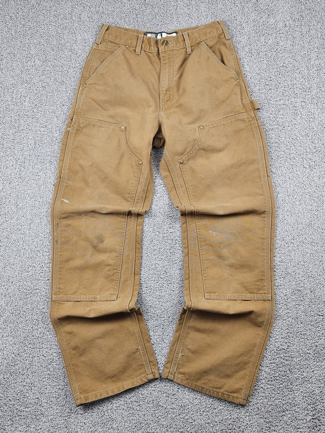 칼하트 덕 캔버스 더블니 카펜터 워크 팬츠 (29X32) / 10395 상품이미지1