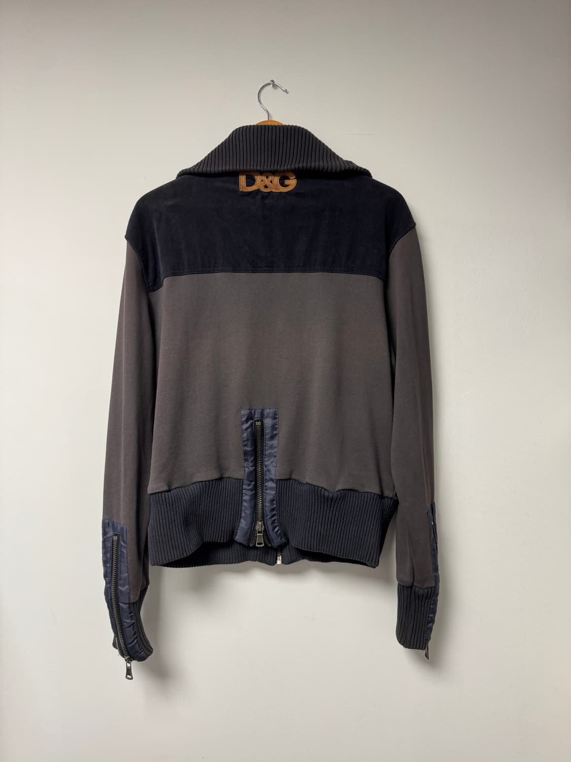 돌체앤가바나 하이넥 집업 자켓 00s XL 상품이미지7