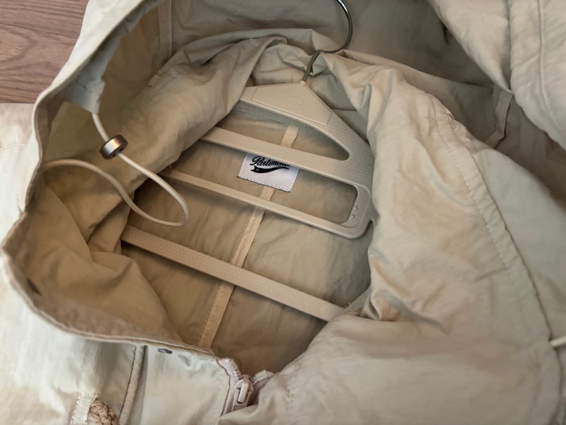 파르티멘토 도톰바스락 후드 더플 피쉬테일 야상코트 남성mL 상품이미지6