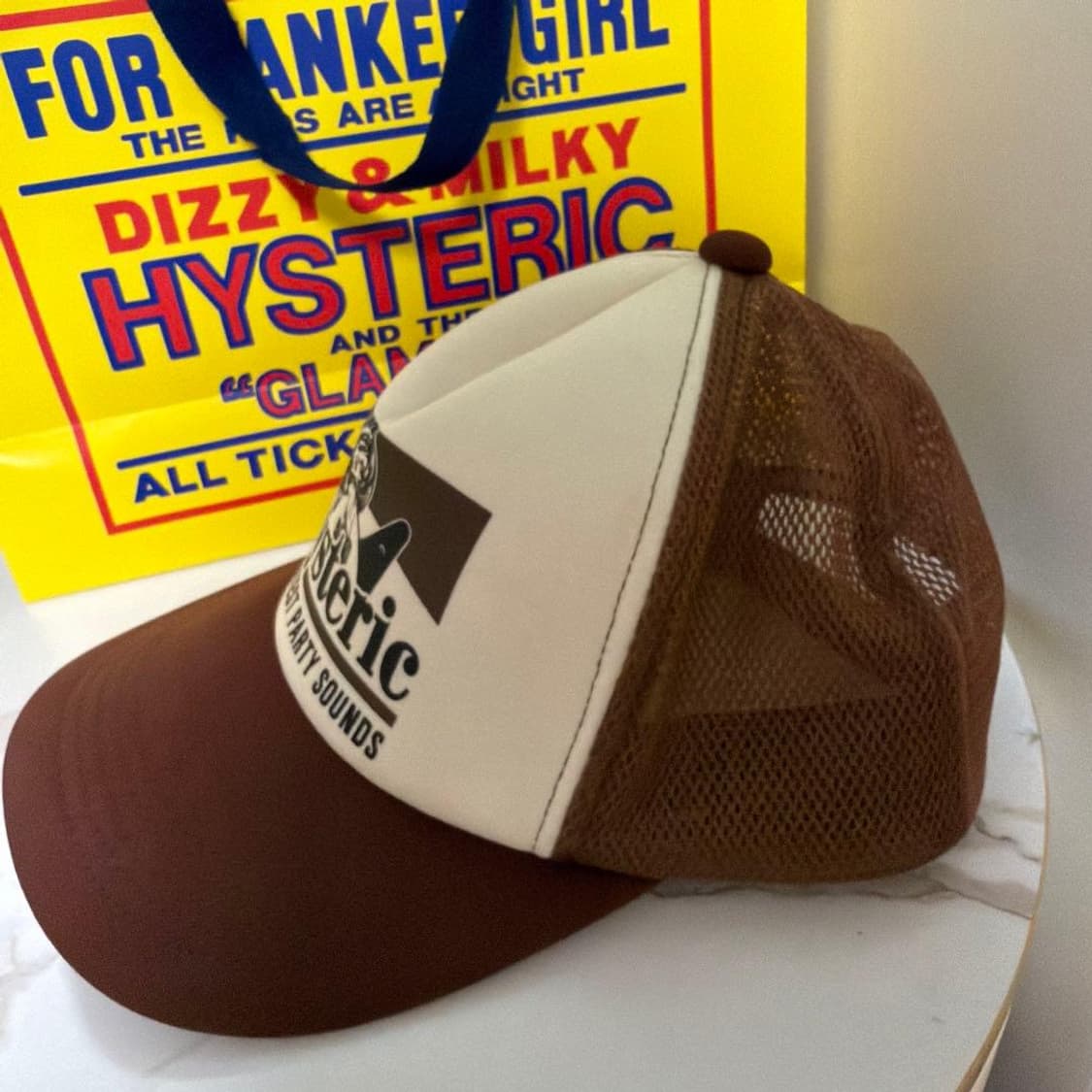 히스테릭 글래머 그레이티스트 파티 사운즈 메쉬 캡 상품이미지3