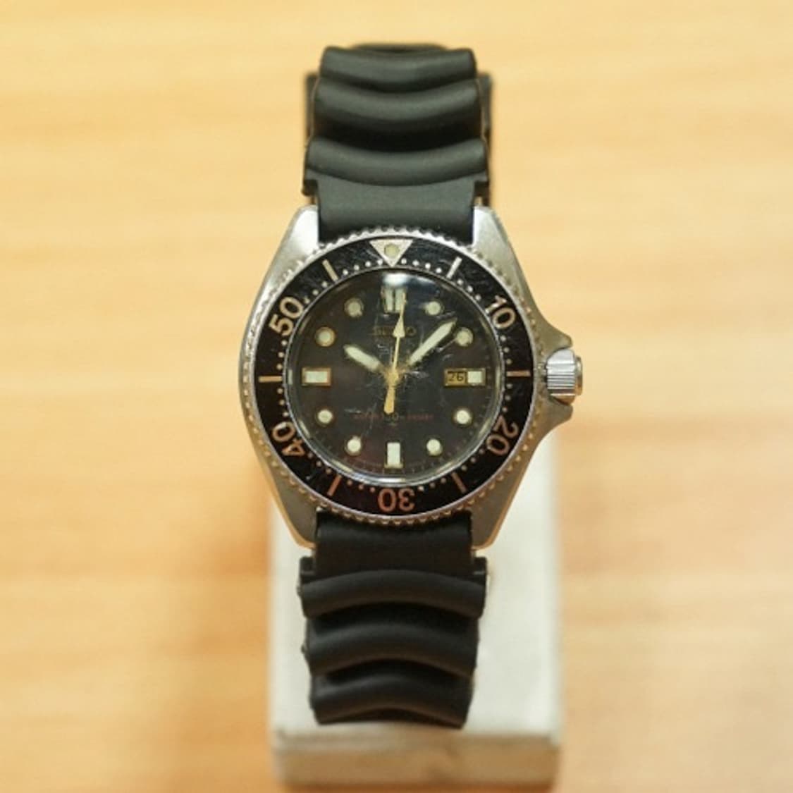 80s 세이코 2625-0010 150m 다이버 여성용 쿼츠 시계 상품이미지1