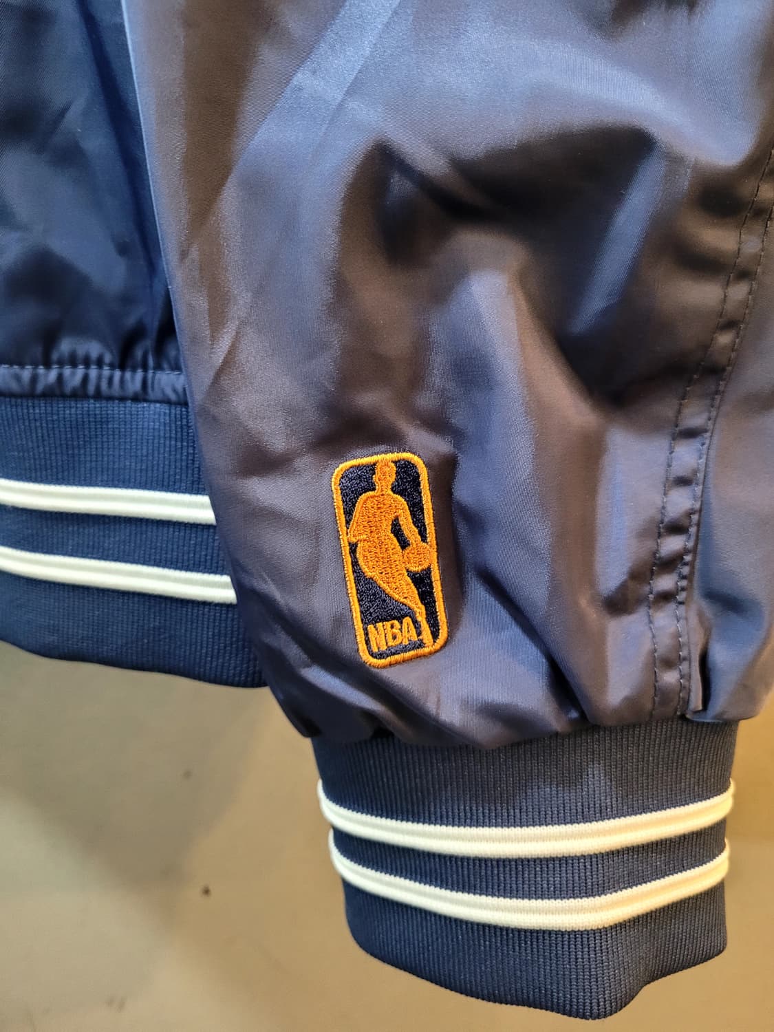 정품 NBA 골든스테이트 워리어스 바시티 자켓  상품이미지4