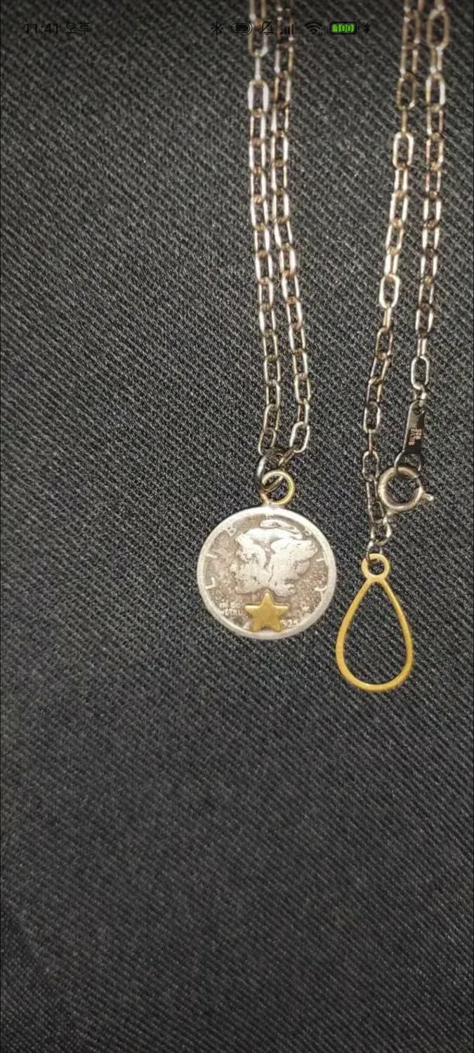 Button works 목걸이 상품이미지2