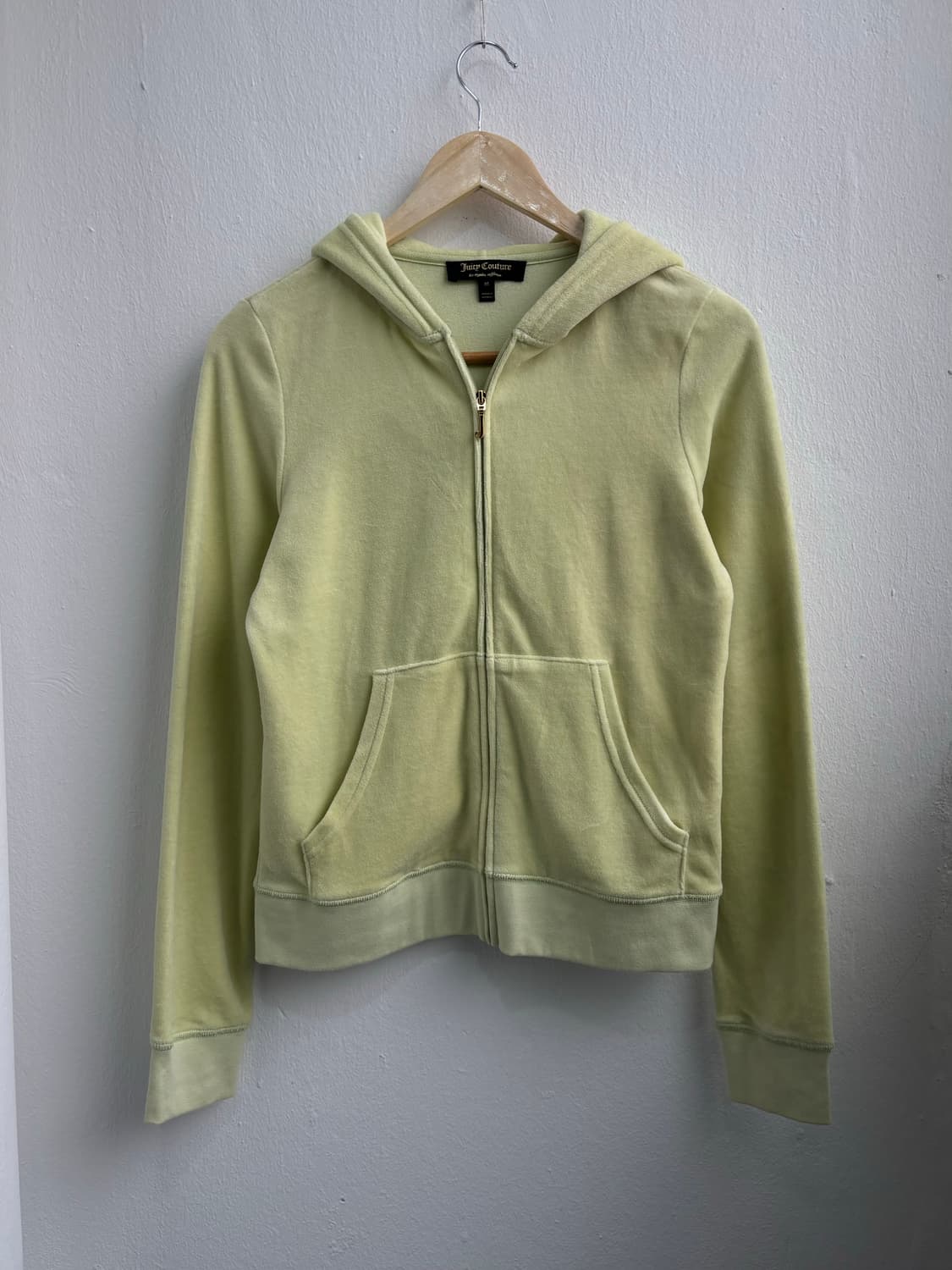 Juicy Couture Velvet Hood Zip-Up 상품이미지2