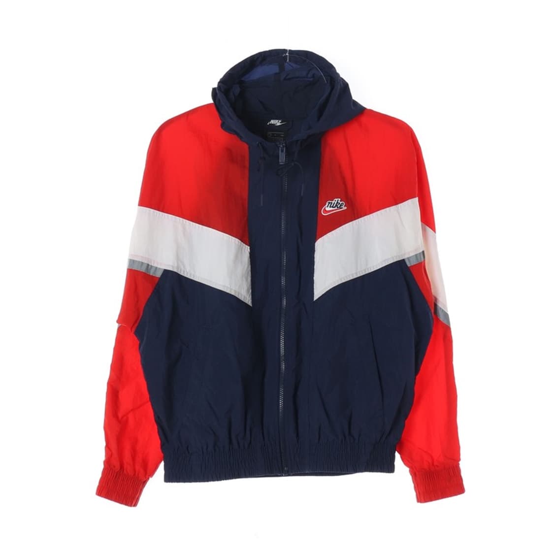 나이키 올드스쿨 컬러블록 후드 바람막이 S 상품이미지1