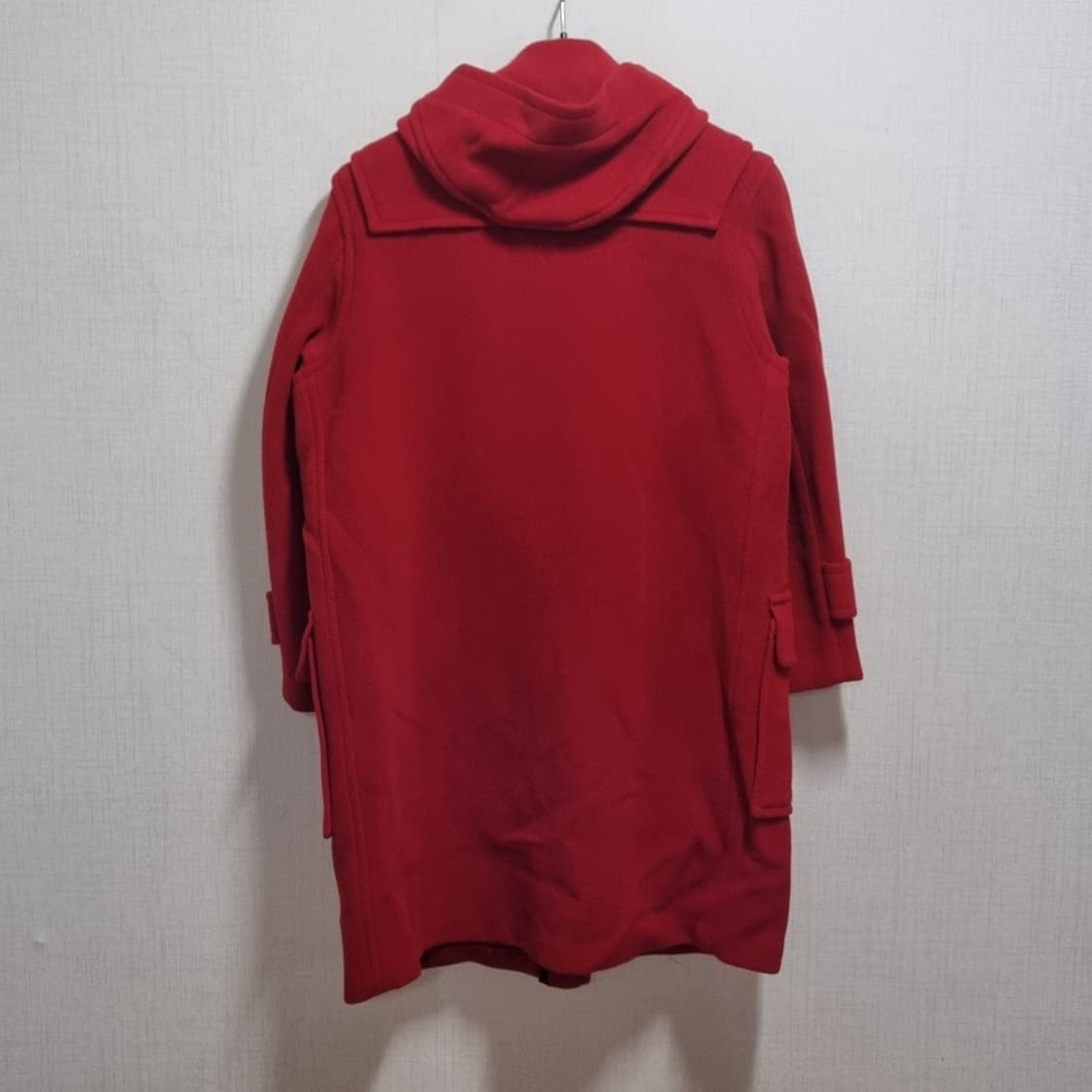 버버리 레드 더플 떡볶이 코트 상품이미지4