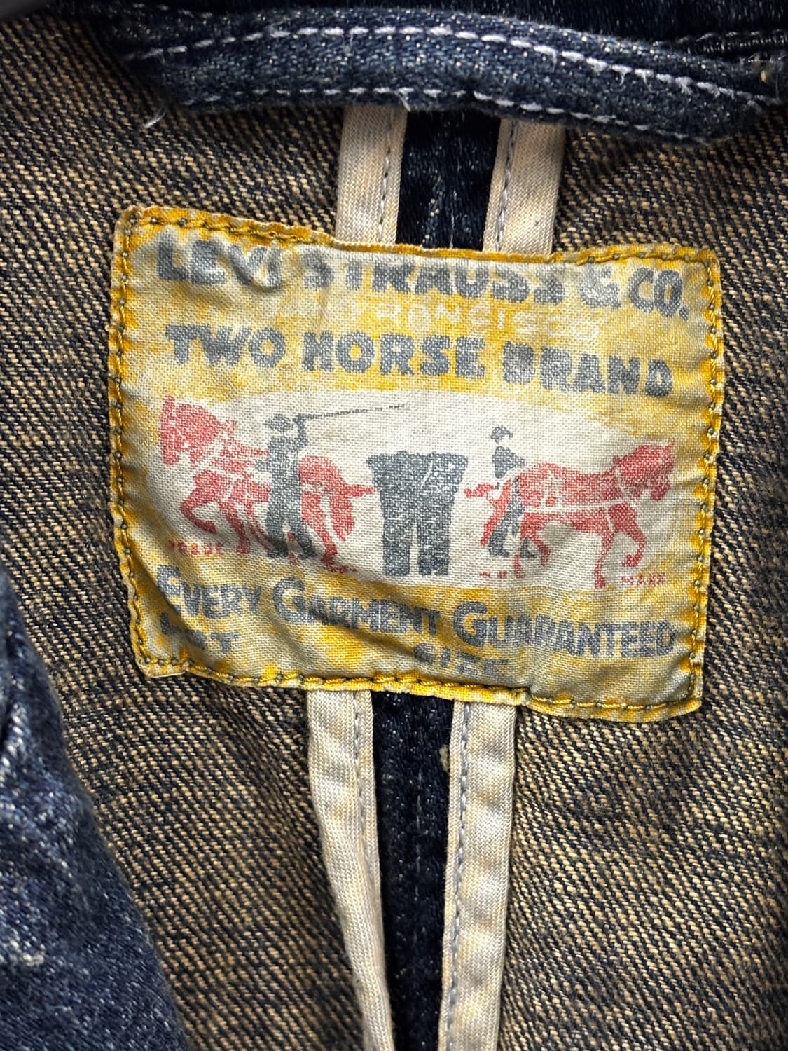 리바이스 빈티지 청자켓 L 상품이미지4