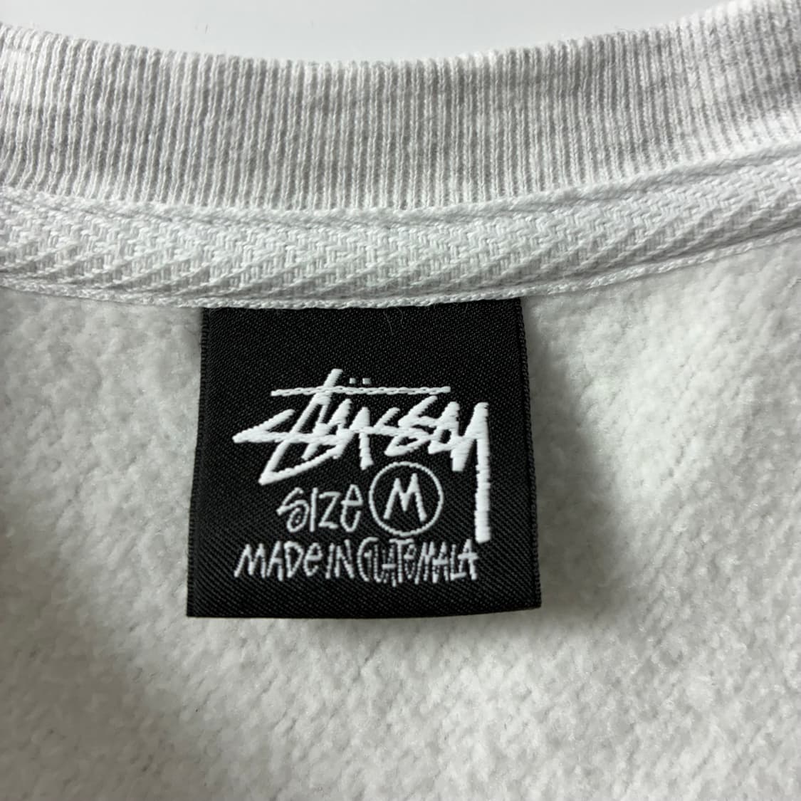 Stussy  스투시 베이직 코튼 라이트그레이 맨투맨  상품이미지6
