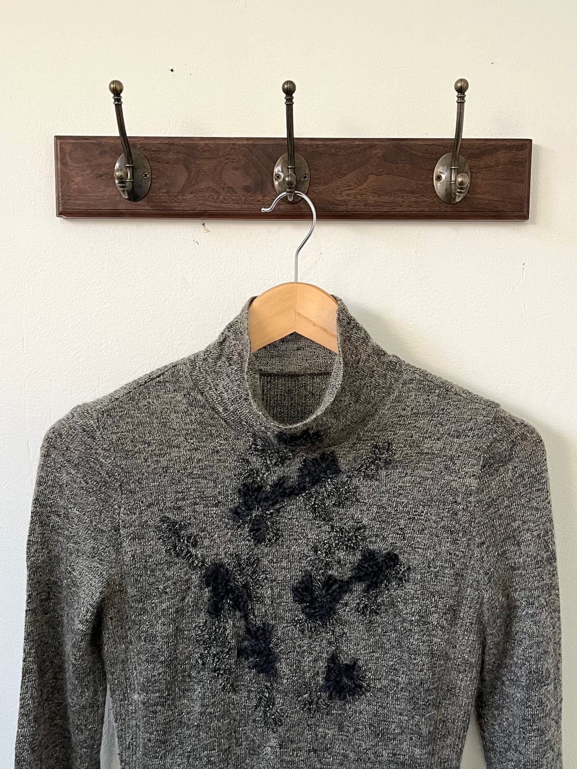 ville d azur 플라워 터틀넥 상품이미지2