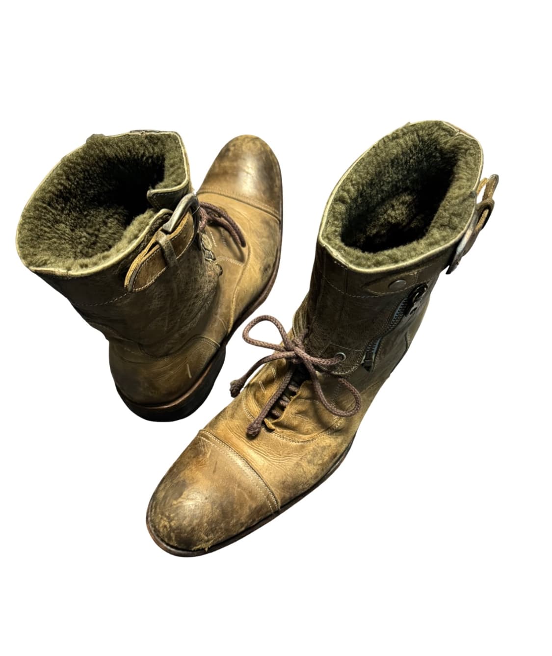 Alfredo Bannister Lace-Up Boots 상품이미지2