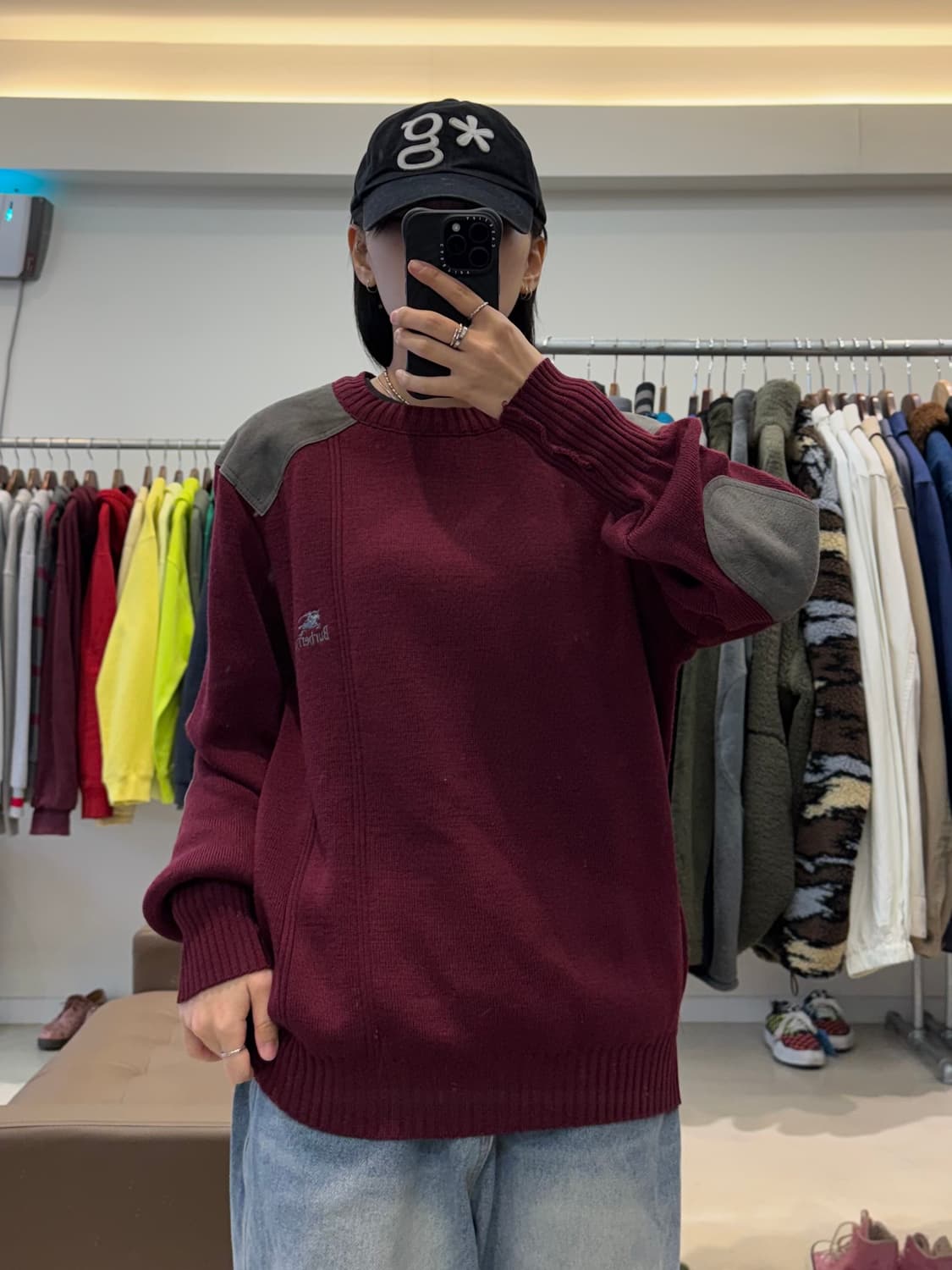 버버리 코만도 울 니트 상품이미지5