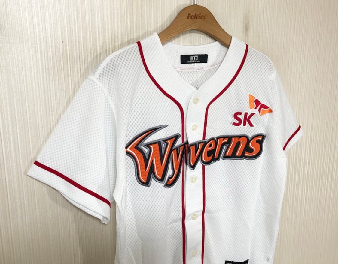 KBO ATC SK와이번스 (왕조)홈유니폼/져지 95 #41 박종훈 상품이미지6