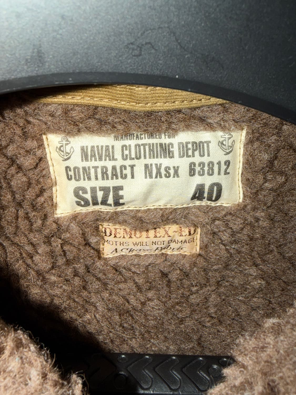 [40/극미] 버즈릭슨 N-1 덱자켓 카키 데모텍스 BR15345 상품이미지3