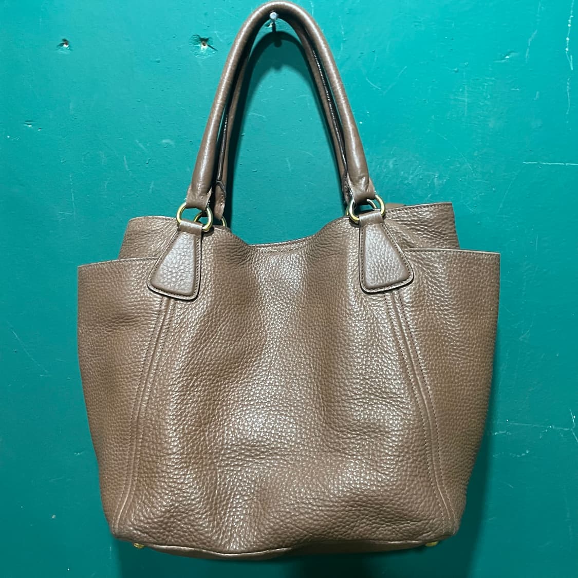 프라다 비텔로 가죽 숄더크로스백 상품이미지6