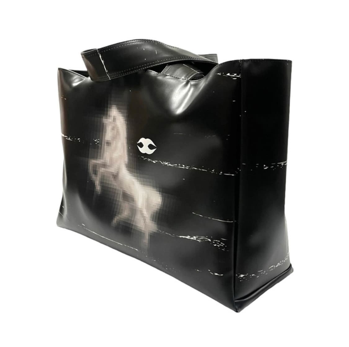 모자이크소사이어티 홀스 레더백 블랙 상품이미지2